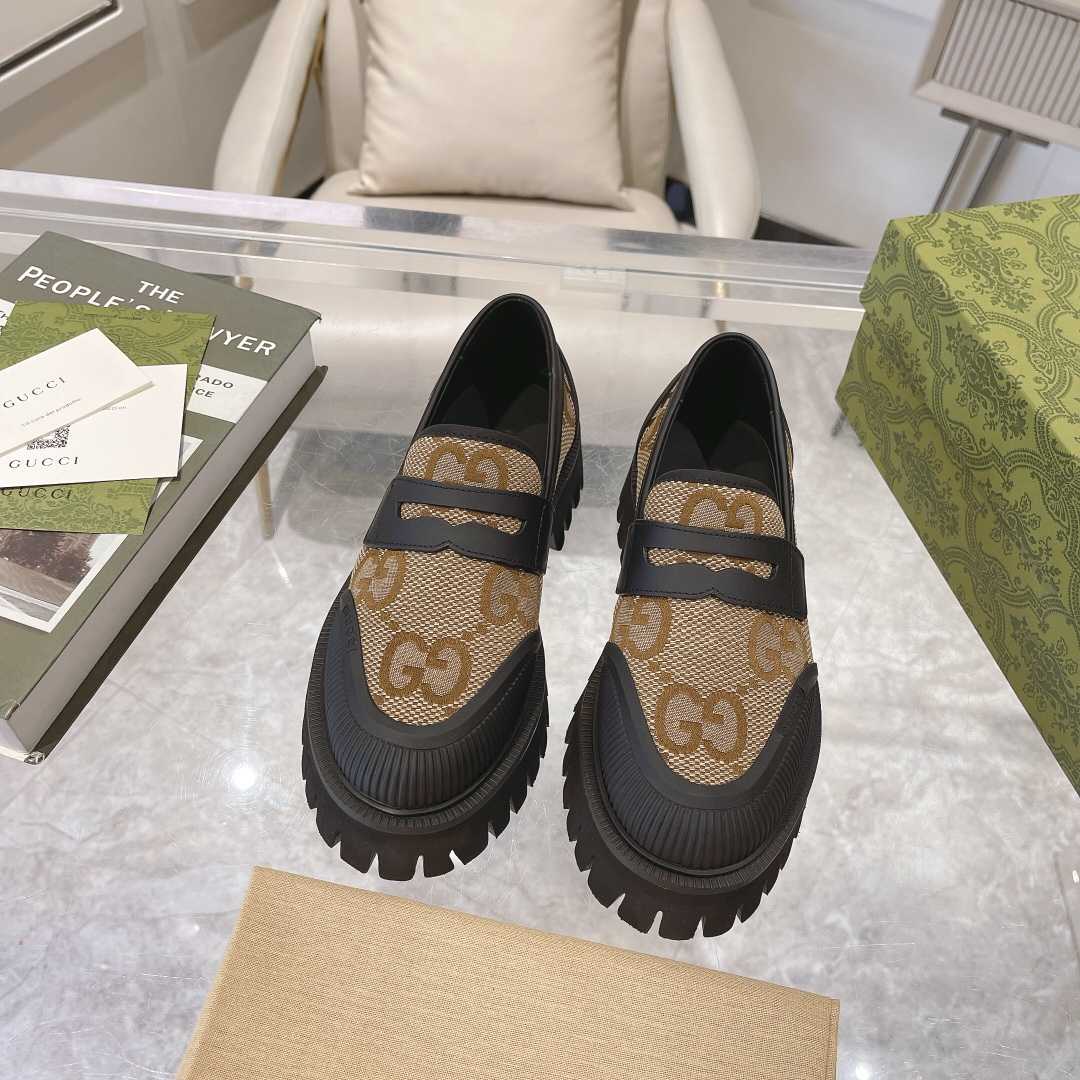 Gucci Maxi GG Loafers - FashionPlug