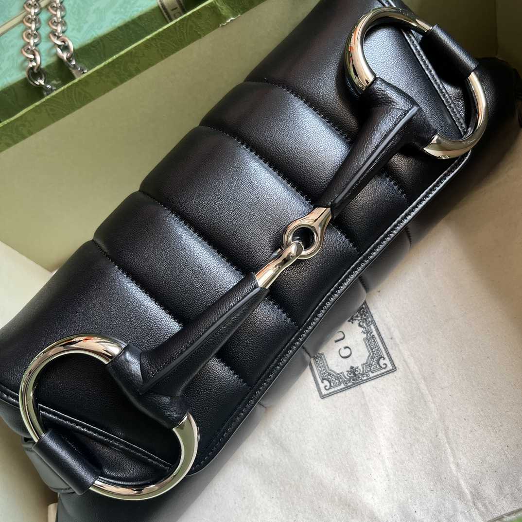 Gucci Horsebit Chain Medium Shoulder Bag (38x 15x 16cm) - FashionPlug