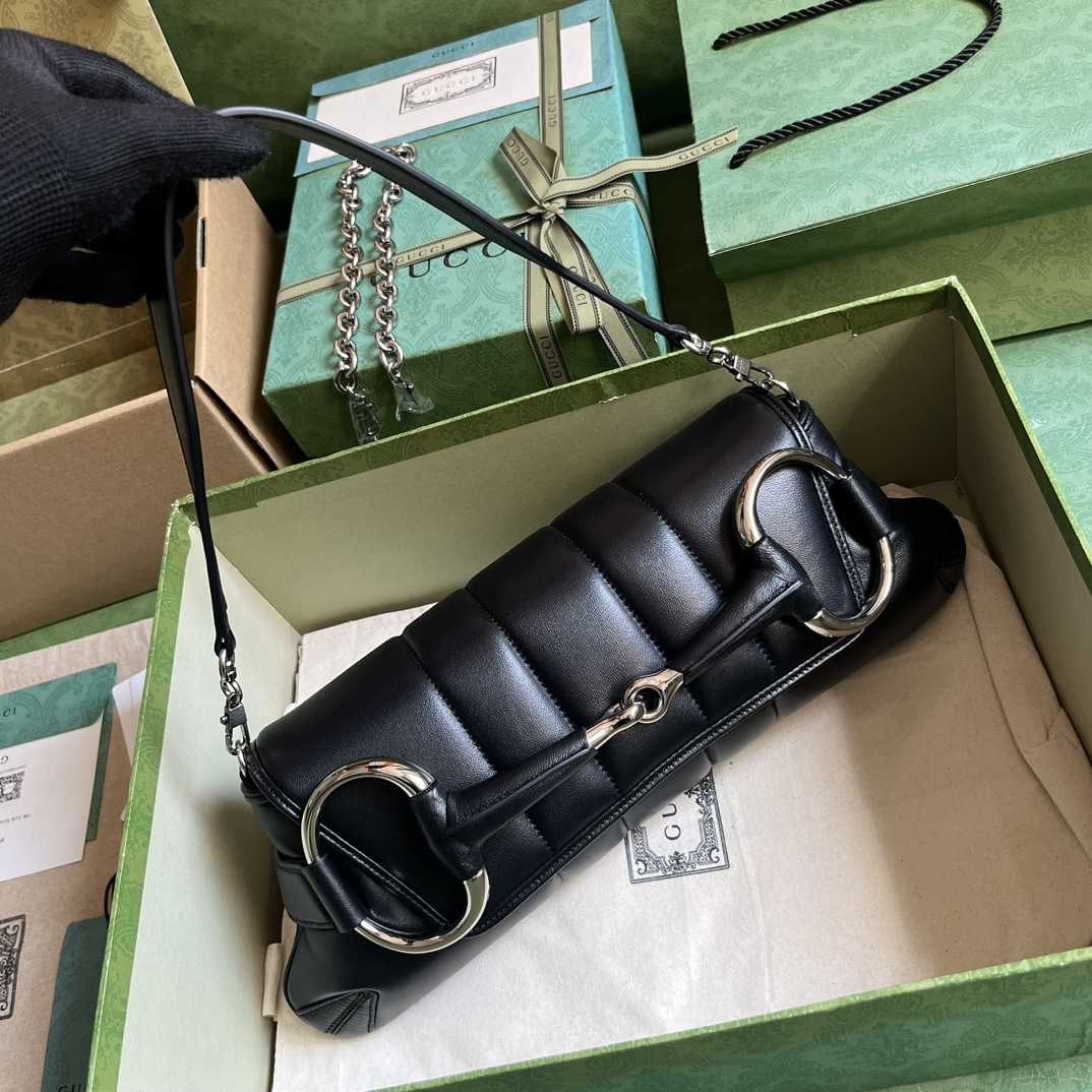Gucci Horsebit Chain Medium Shoulder Bag (38x 15x 16cm) - FashionPlug