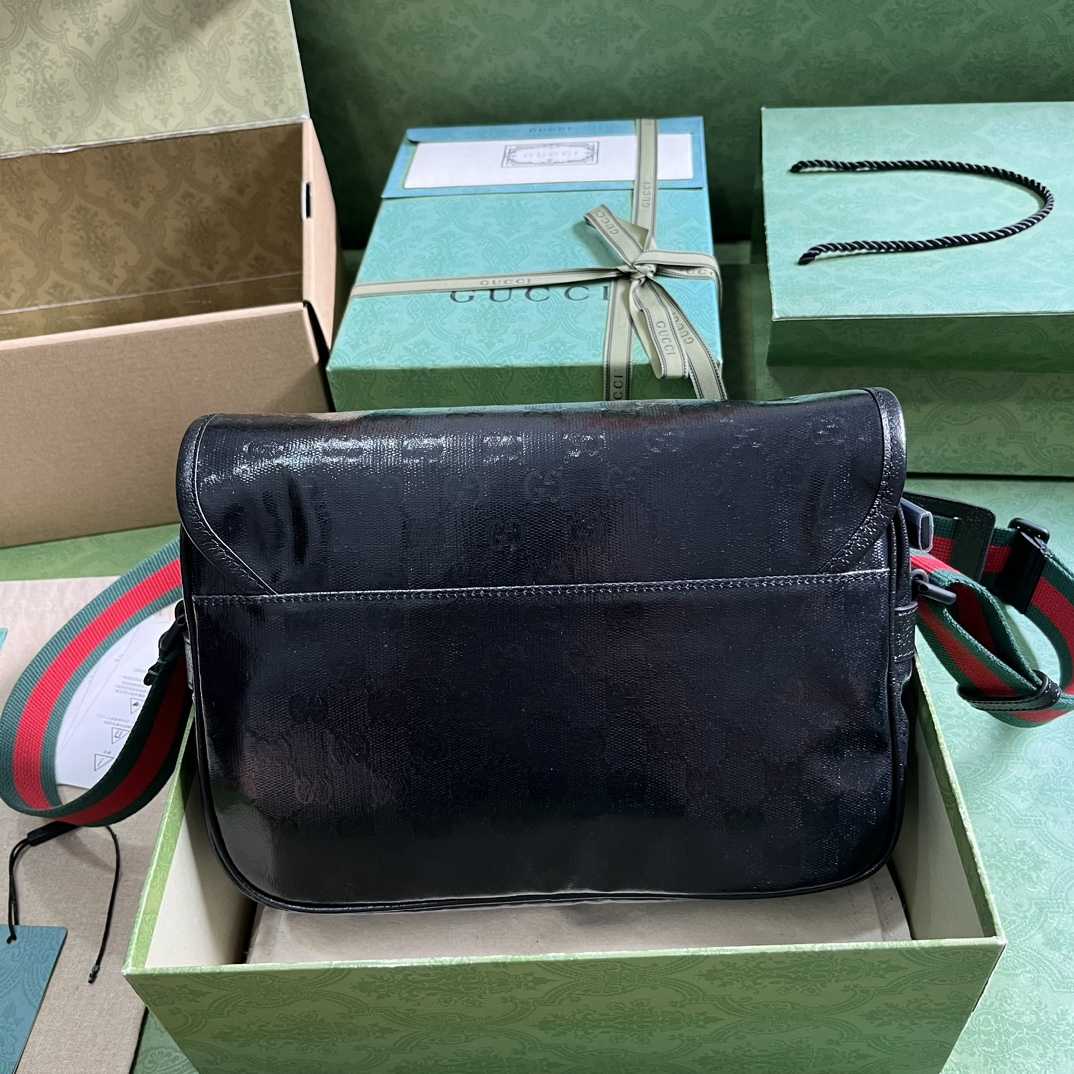 Gucci GG Crystal Messenger Bag (27x 20x 10cm) - FashionPlug