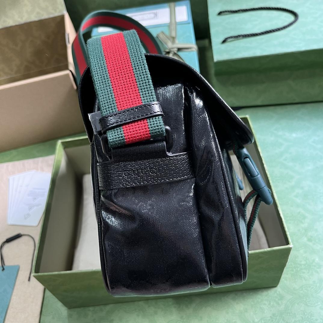 Gucci GG Crystal Messenger Bag (27x 20x 10cm) - FashionPlug