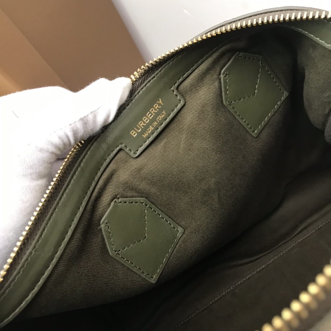 Burberry Check Medium Bowling Bag  - FashionPlug