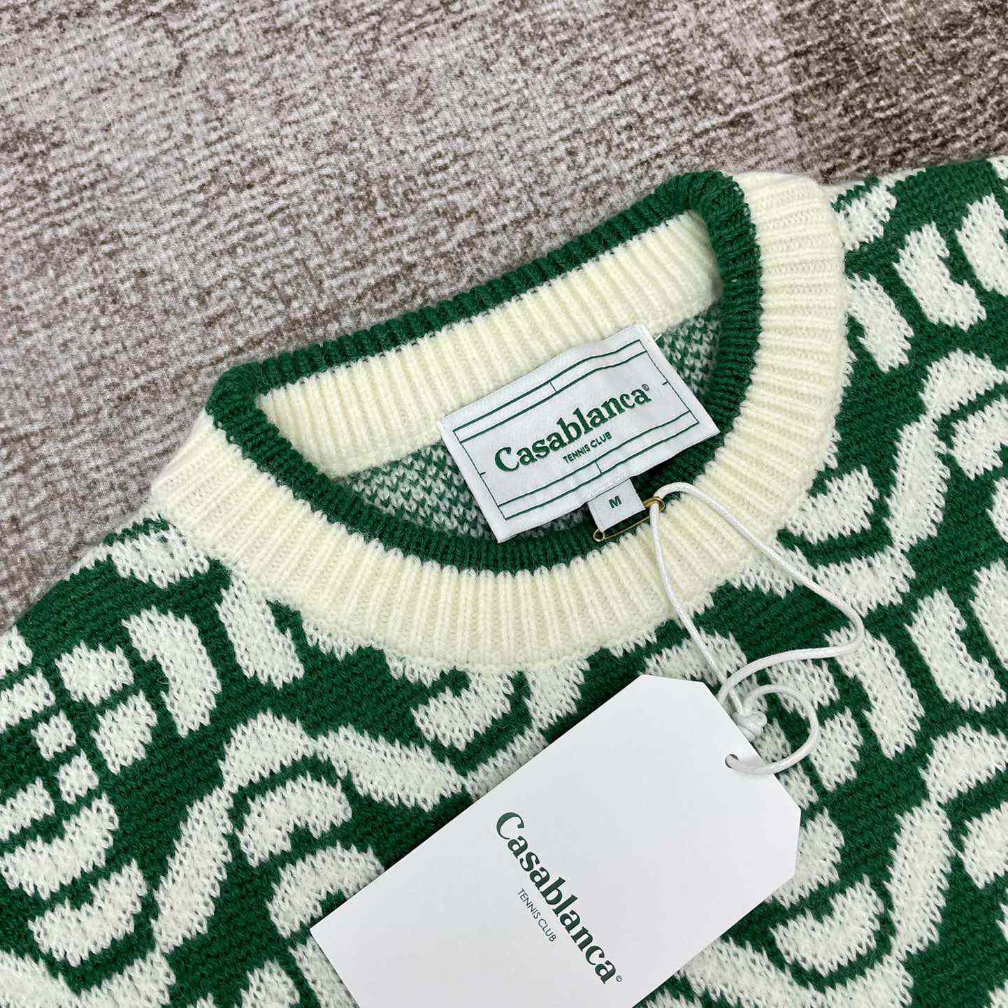 Casablanca Monogram Sweater - FashionPlug