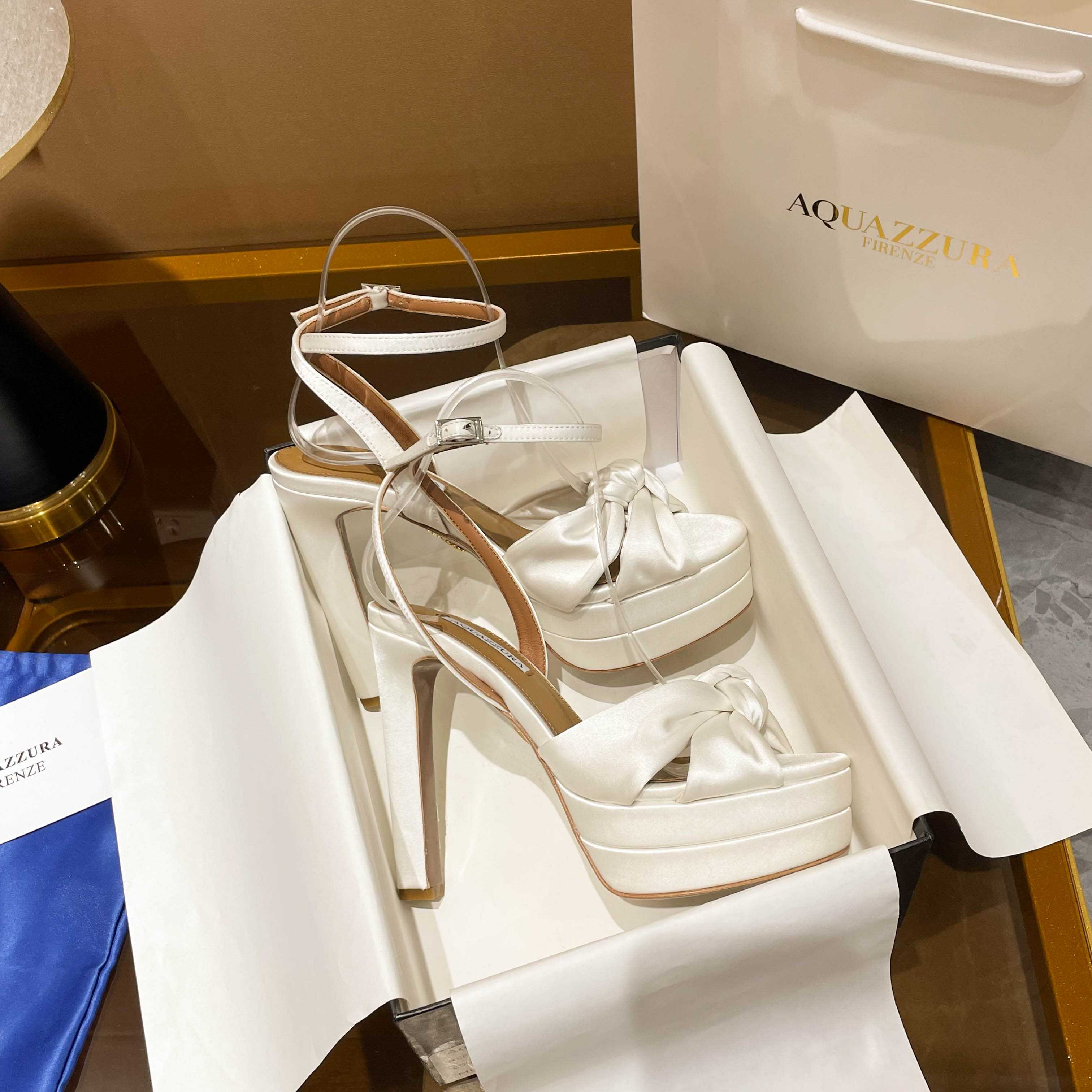 Aquazzura Cupid Plateau 130 - FashionPlug