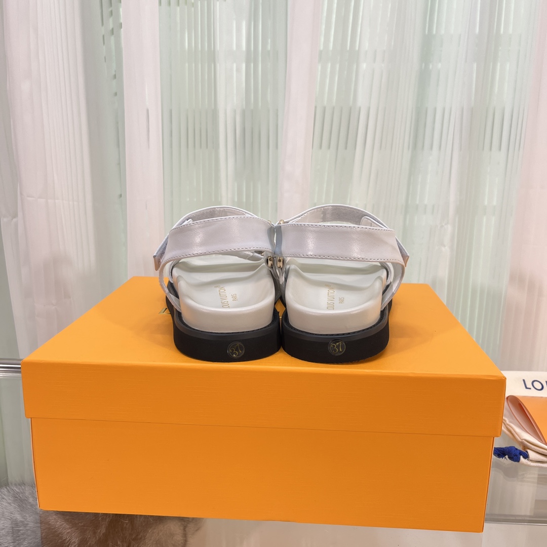 Louis Vuitton LV Sunset Comfort Flat Sandal    - FashionPlug