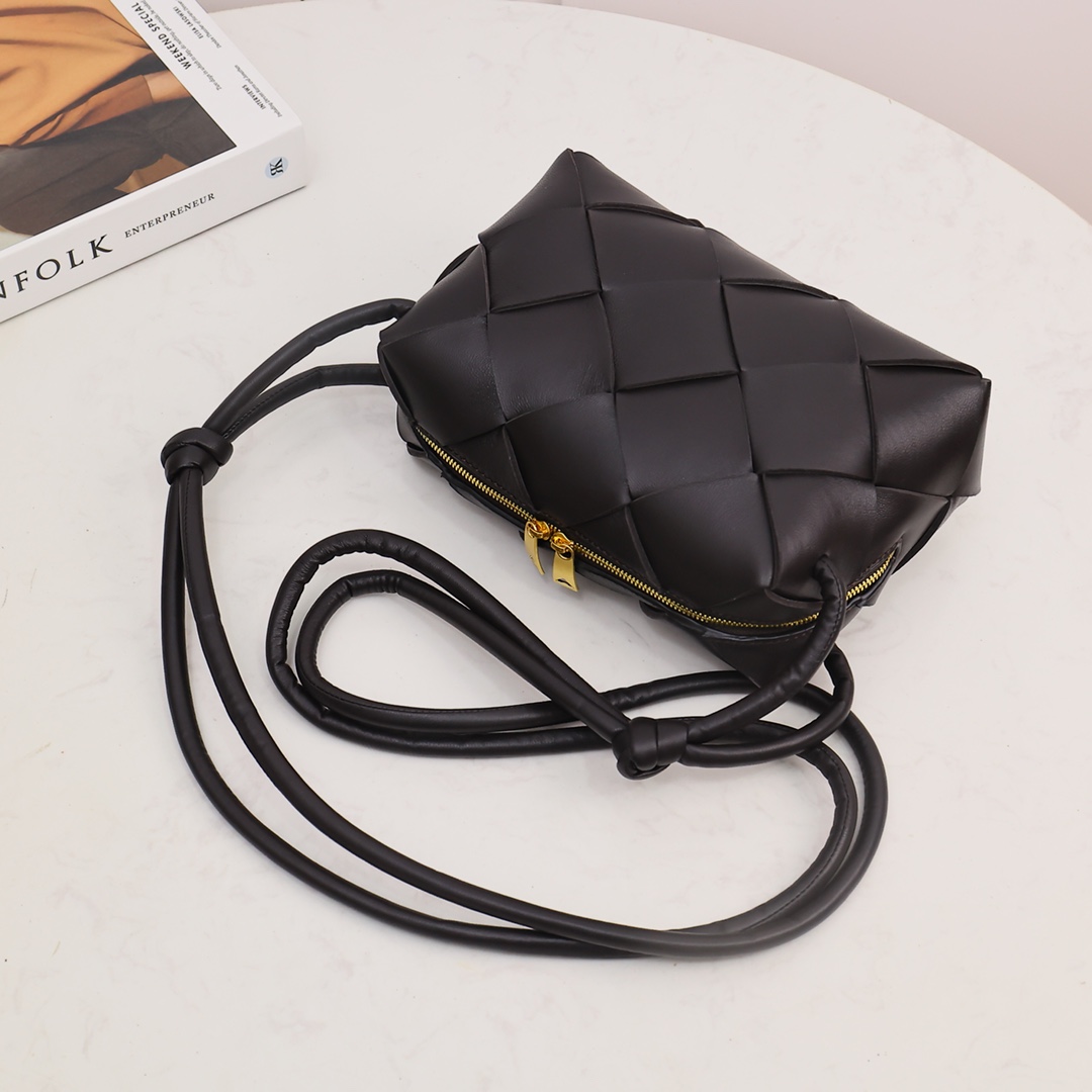 Bottega Veneta Small Cassette Camera Bag - FashionPlug