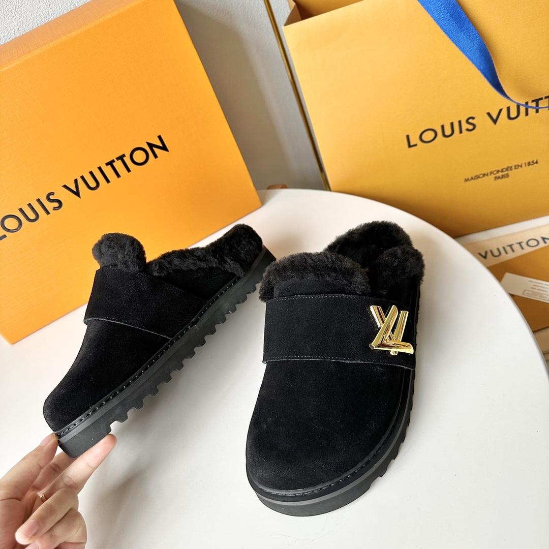 Louis Vuitton LV Cosy Flat Comfort Clog - FashionPlug