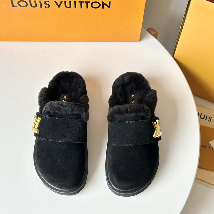 Louis Vuitton LV Cosy Flat Comfort Clog - FashionPlug