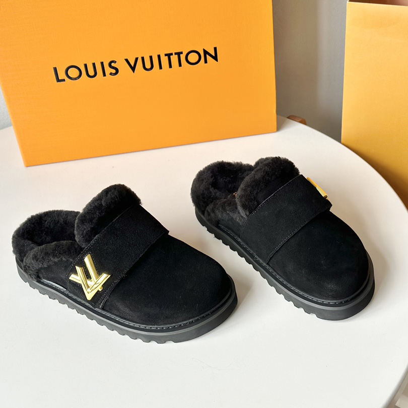 Louis Vuitton LV Cosy Flat Comfort Clog - FashionPlug
