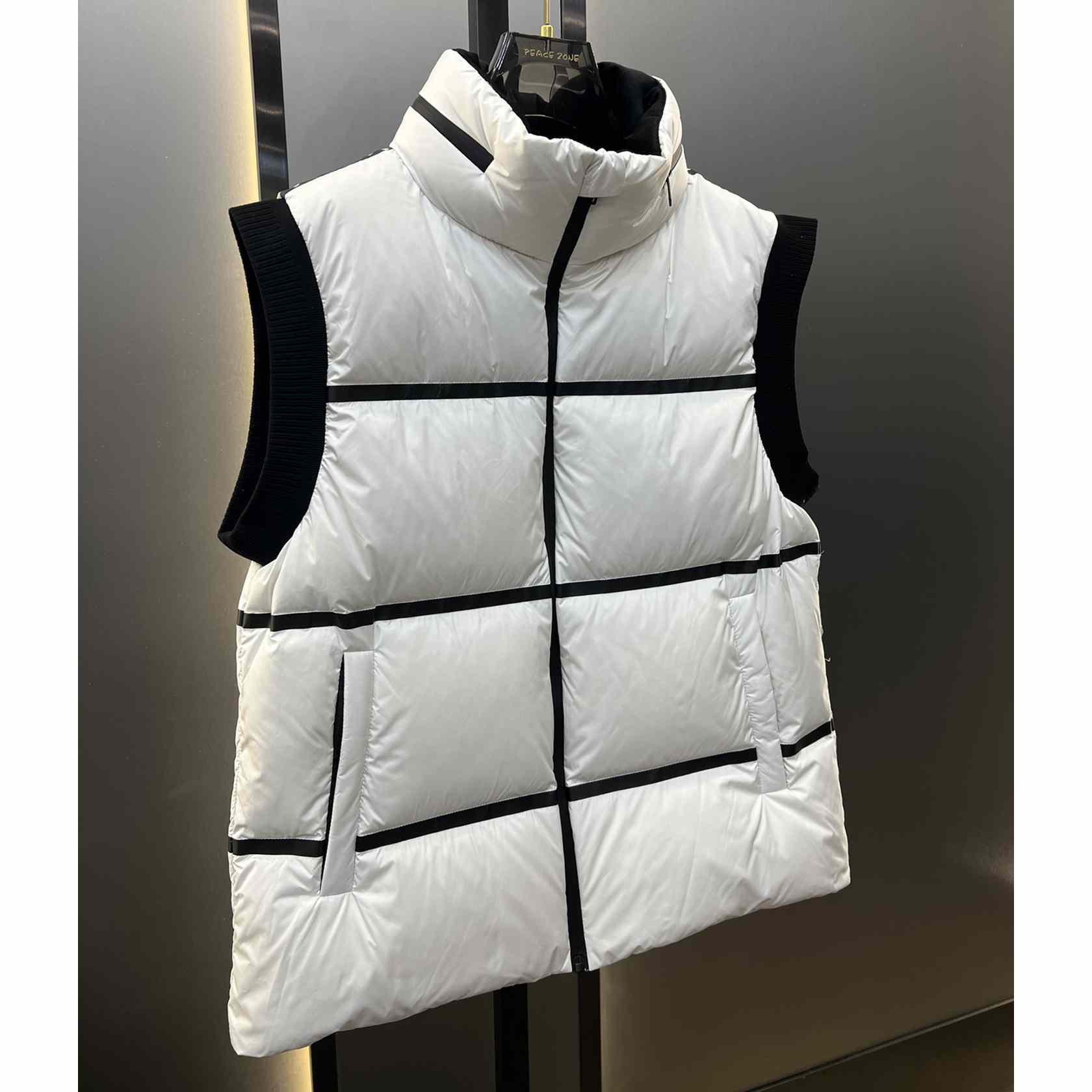 Prada Light Technical Fabric Down Vest - FashionPlug