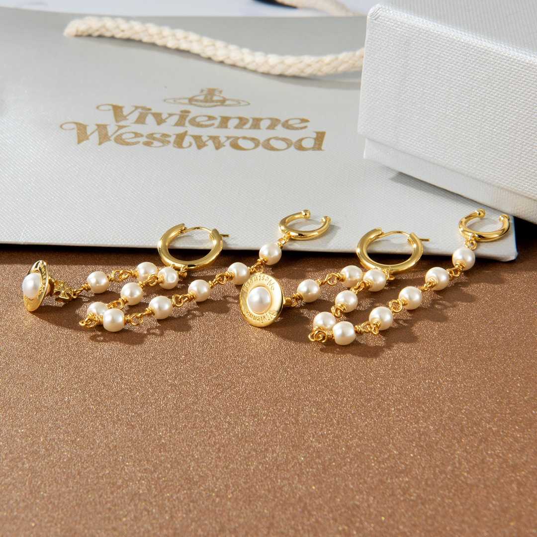 Vivienne Westwood Samara Earrings - FashionPlug