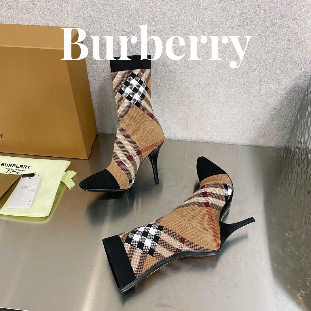 Burberry Women's Sock Ankle Boots - FashionPlug