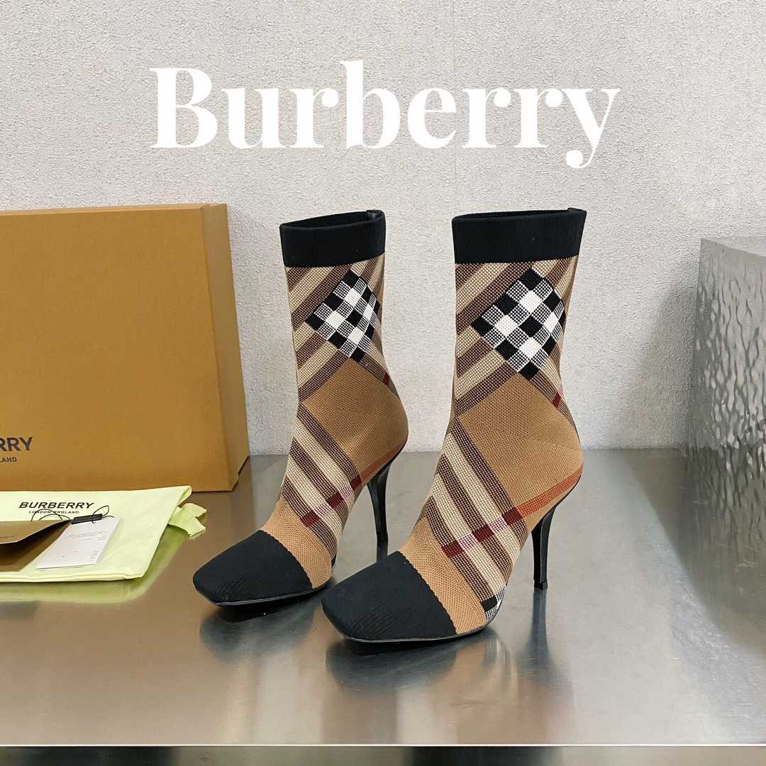 Burberry Women's Sock Ankle Boots - FashionPlug