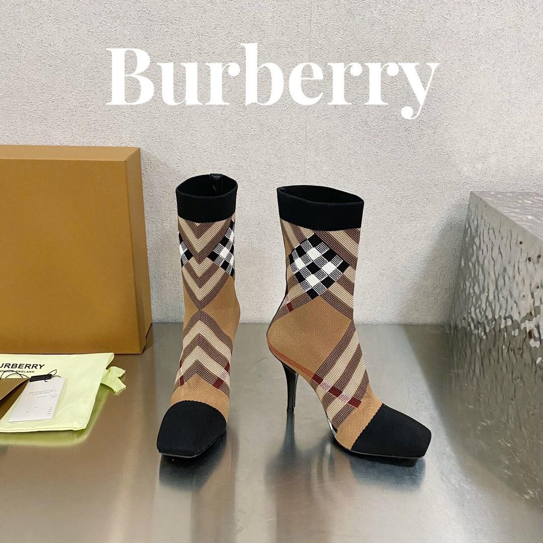 Burberry Women's Sock Ankle Boots - FashionPlug