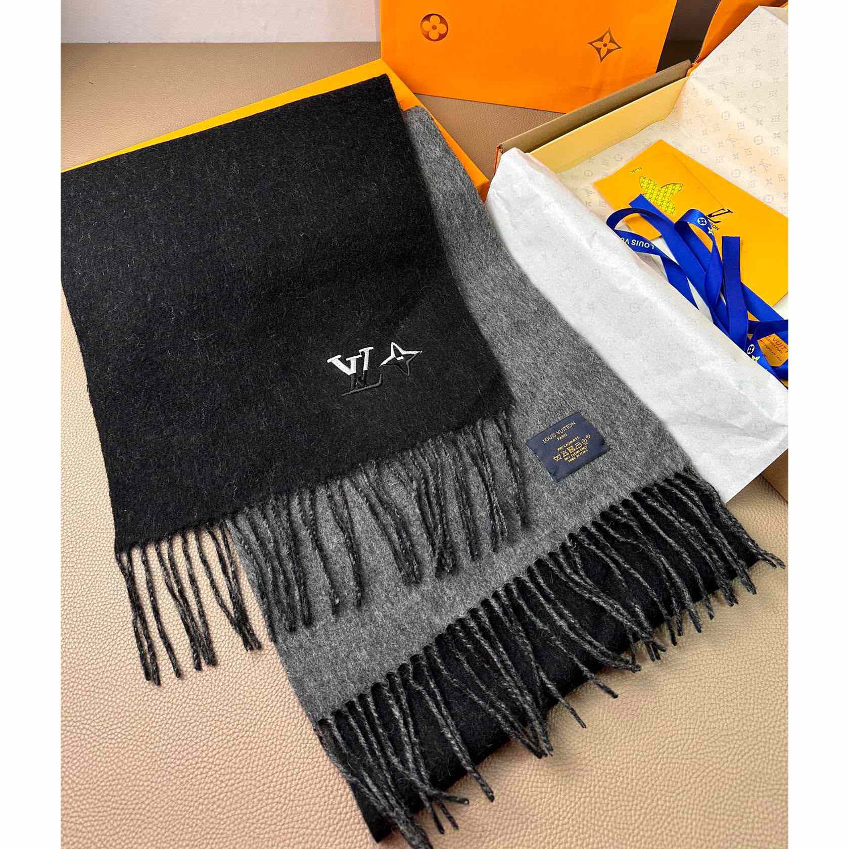 Louis Vitton LV Dual Scarf - FashionPlug