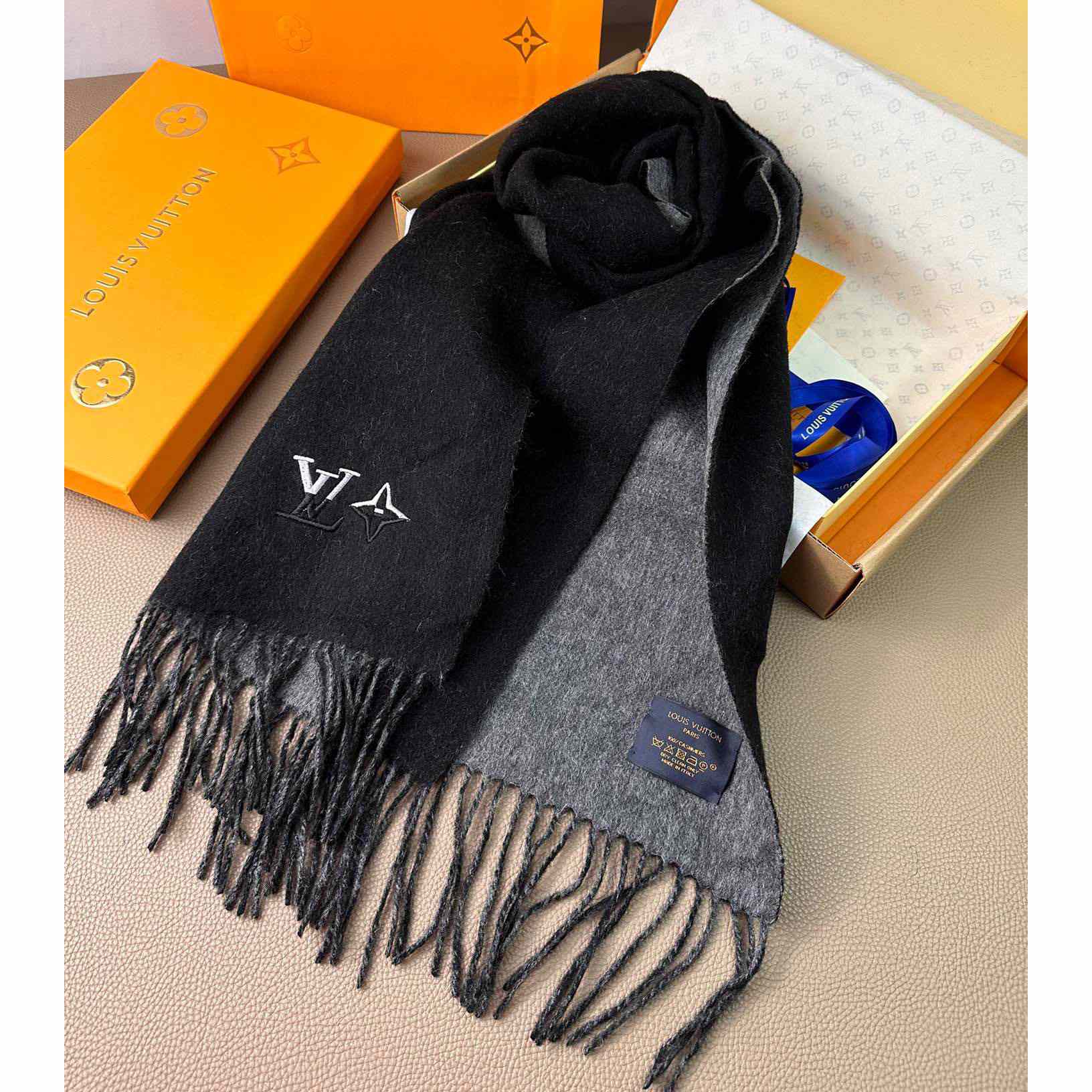 Louis Vitton LV Dual Scarf - FashionPlug