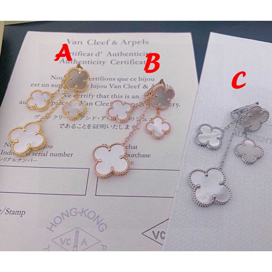 Van Cleef & Arpels Pure Alhambra Earstuds - FashionPlug