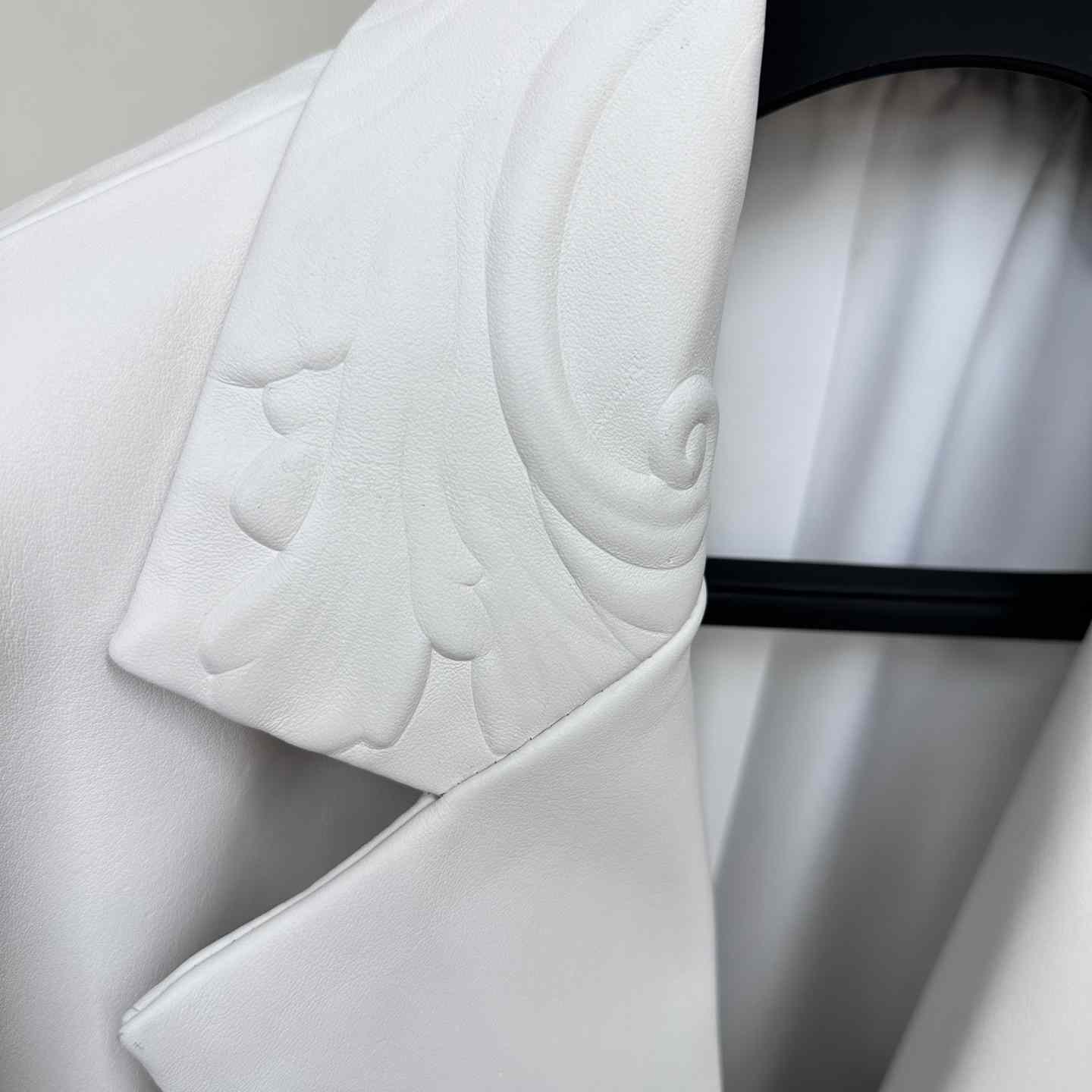 Louis Vuitton LV Ornaments Leather Coat - FashionPlug