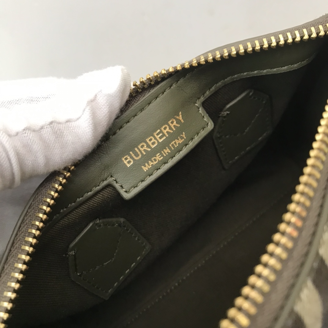 Burberry Check Mini Bowling Bag - FashionPlug
