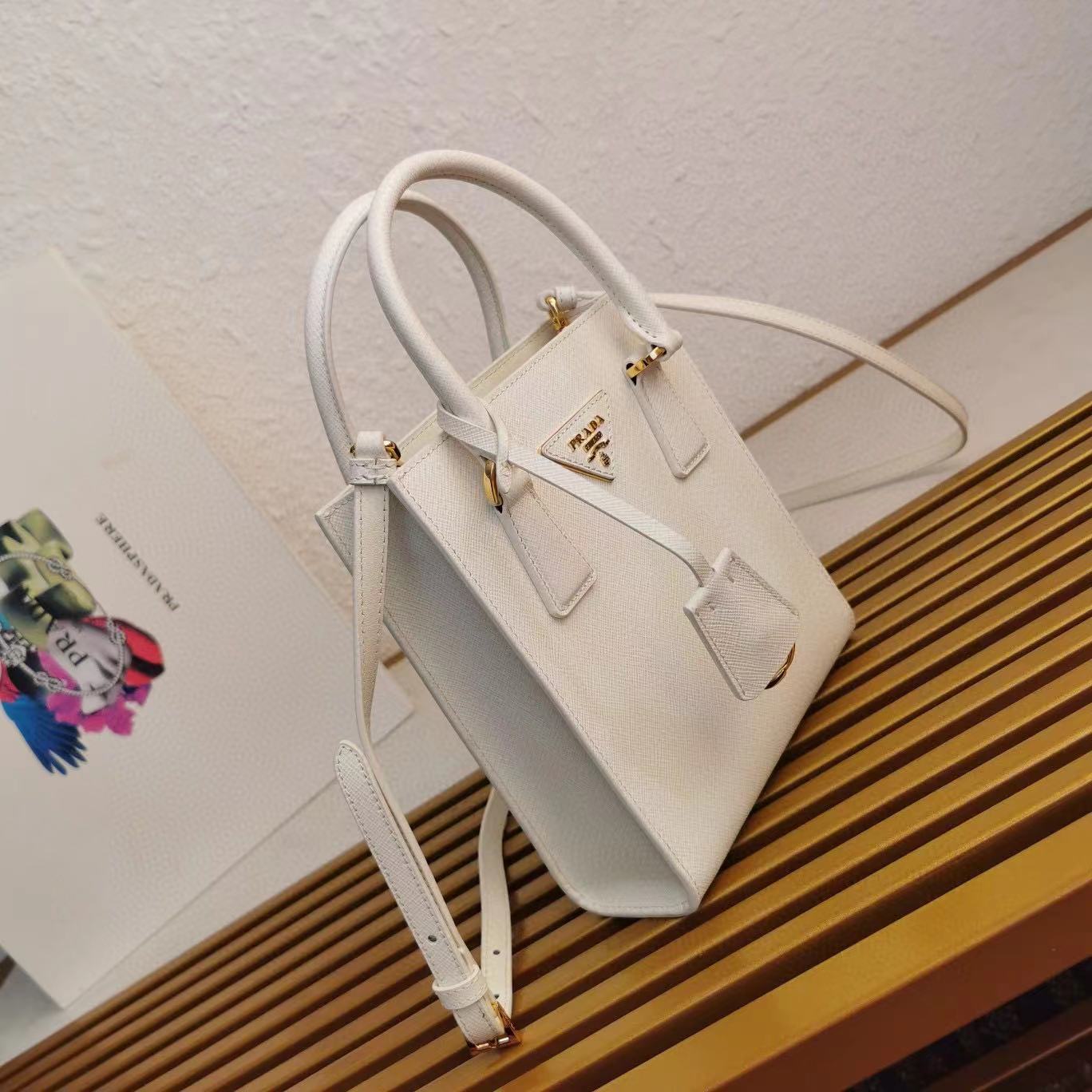 Prada Saffiano Leather Handbag - FashionPlug