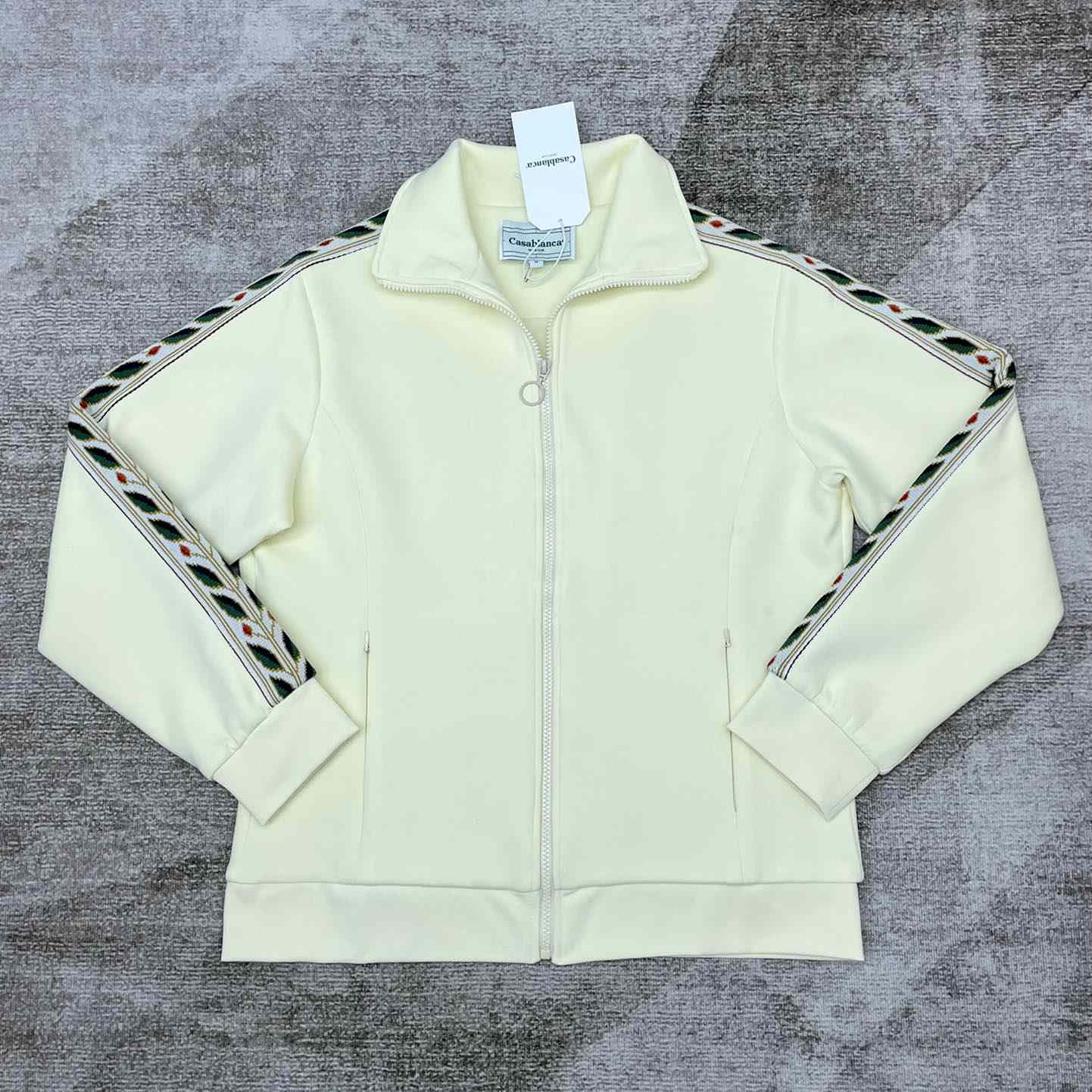 Casablanca Laurel Tracksuit Jacket  - FashionPlug