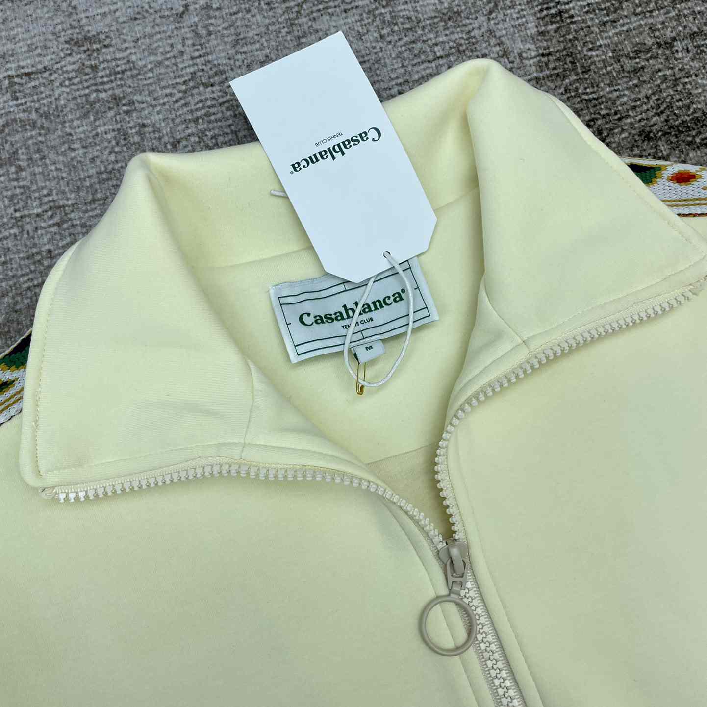 Casablanca Laurel Tracksuit Jacket  - FashionPlug