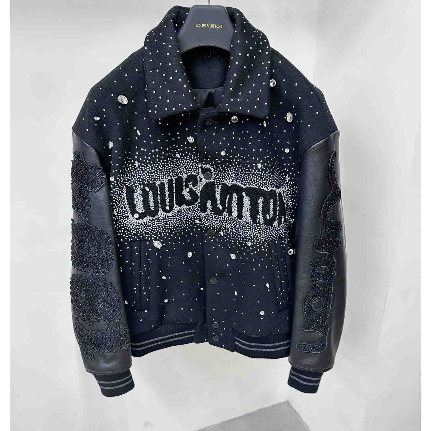 Louis Vuitton Made To Order Embroidered Varsity Blouson   1ABY78 - FashionPlug