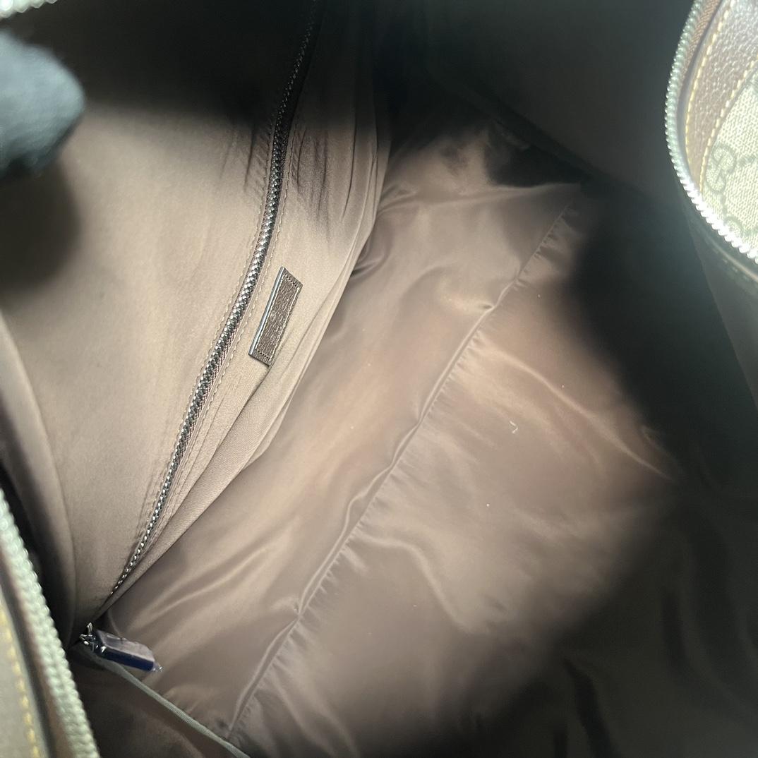 Gucci Maxi Duffle Bag With Web(45.5x 29x 27cm) - FashionPlug