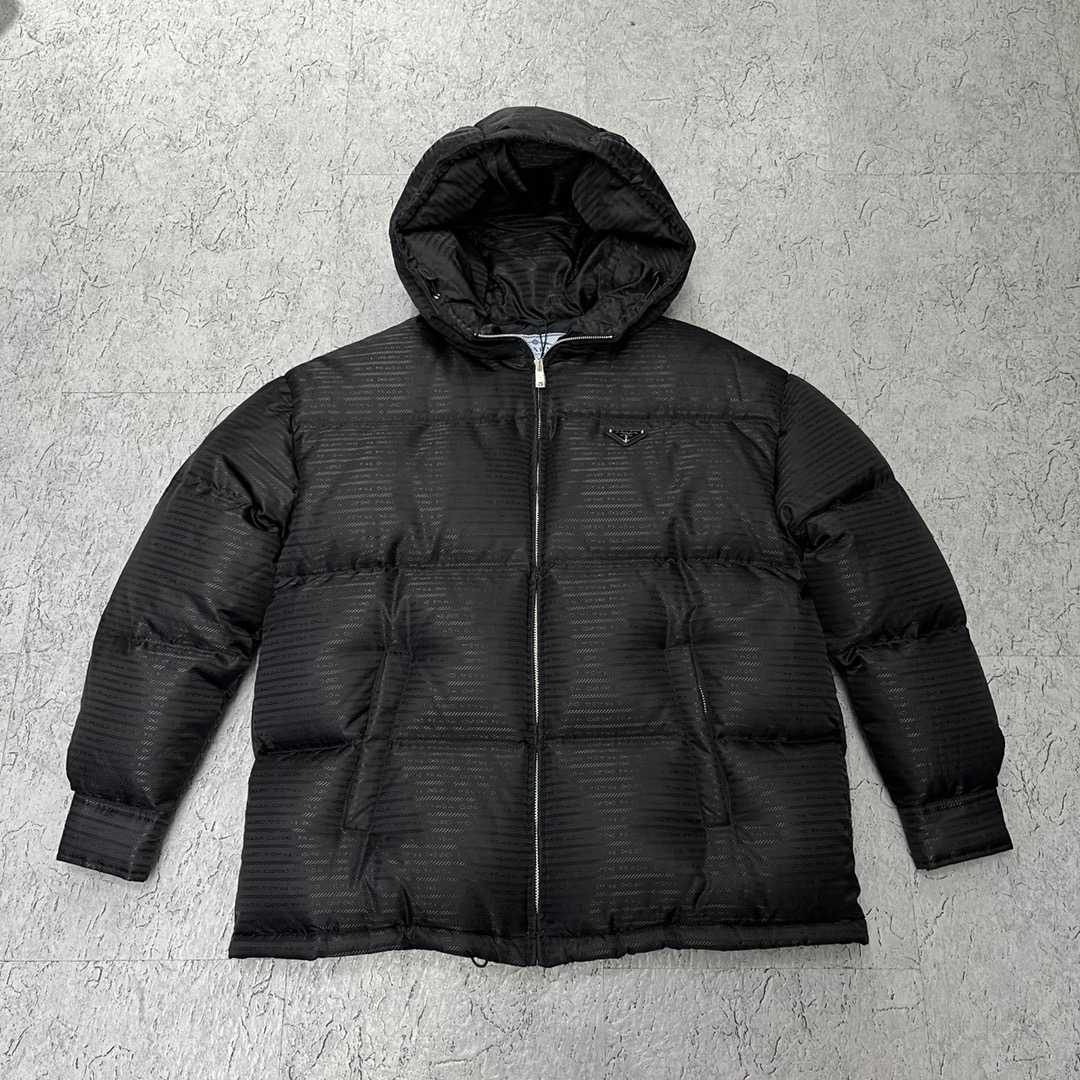 Prada Re-Nylon Hooded Down Jacket - FashionPlug