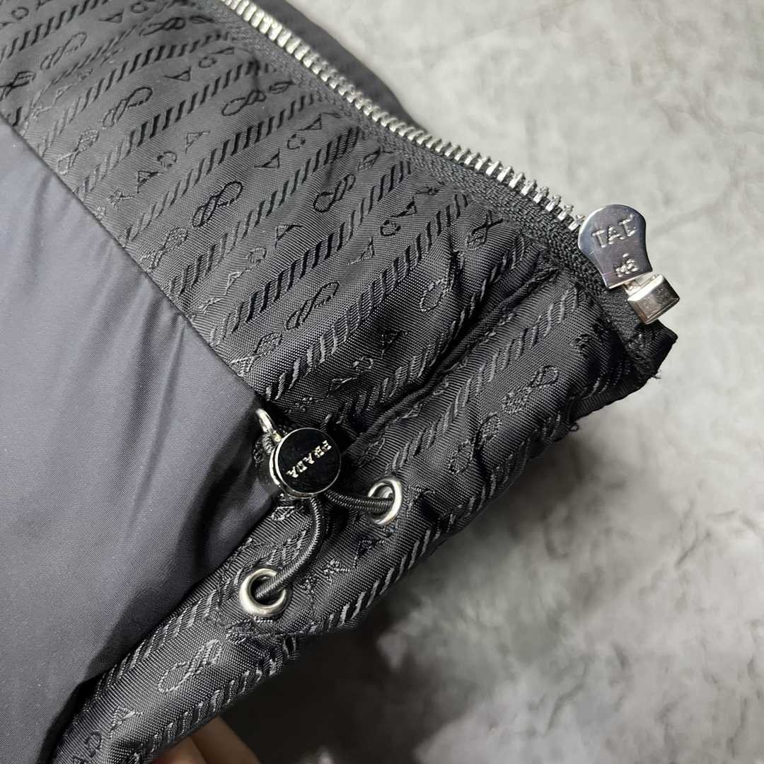 Prada Re-Nylon Hooded Down Jacket - FashionPlug