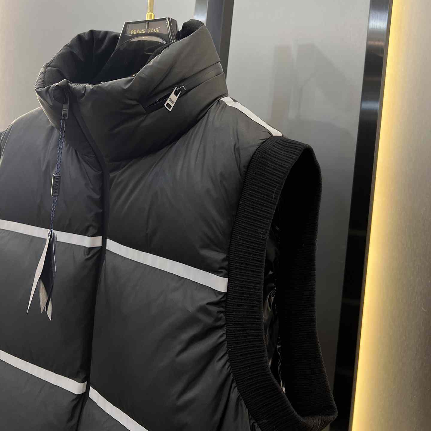 Prada Light Technical Fabric Down Vest - FashionPlug