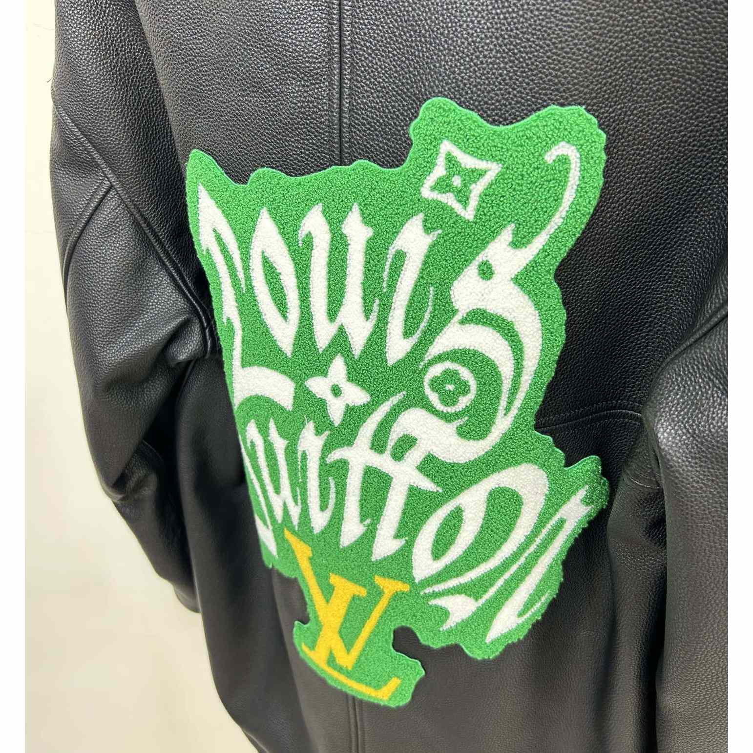Louis Vuitton Long Leather Coach Jacket - FashionPlug
