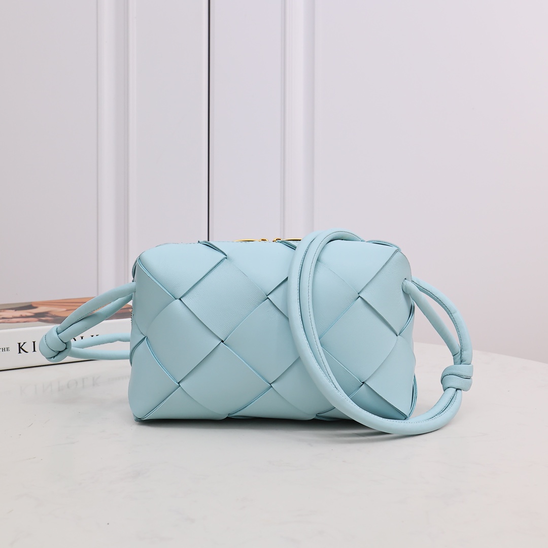 Bottega Veneta Small Cassette Camera Bag - FashionPlug