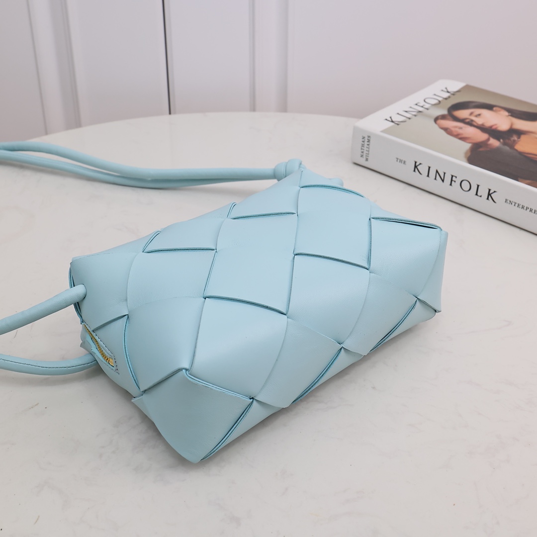 Bottega Veneta Small Cassette Camera Bag - FashionPlug