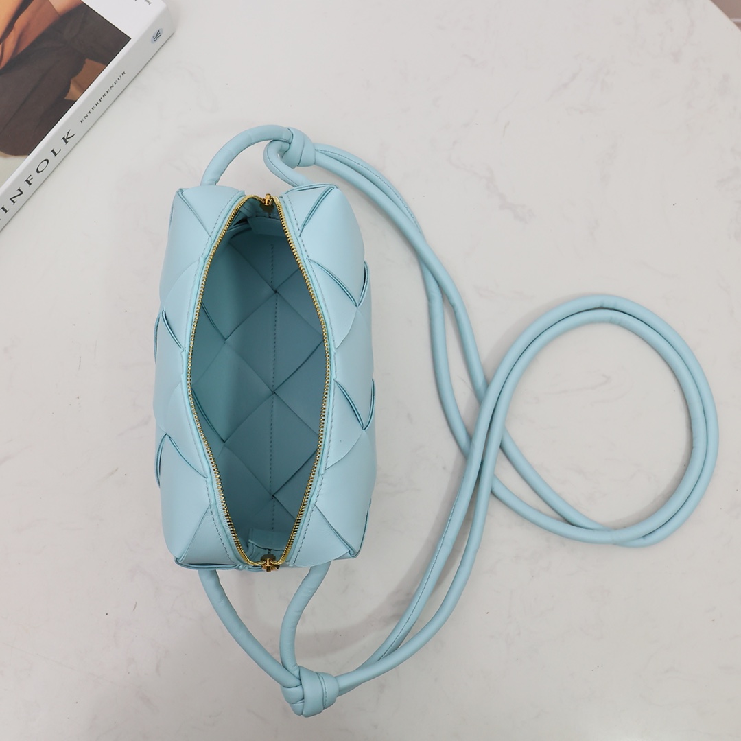 Bottega Veneta Small Cassette Camera Bag - FashionPlug