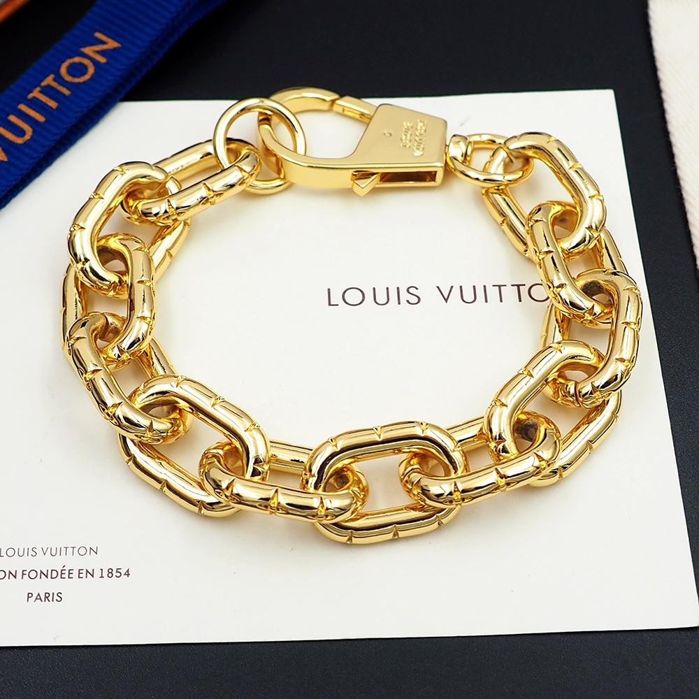 Louis Vuitto LV Crown Bracelet   M1052A - FashionPlug