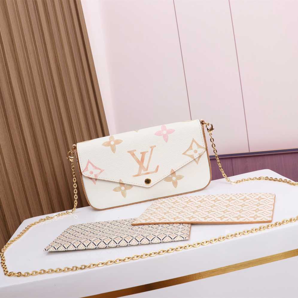 Louis Vuitton Félicie Pochette (21 x 12 x 3cm)  M82520 - FashionPlug