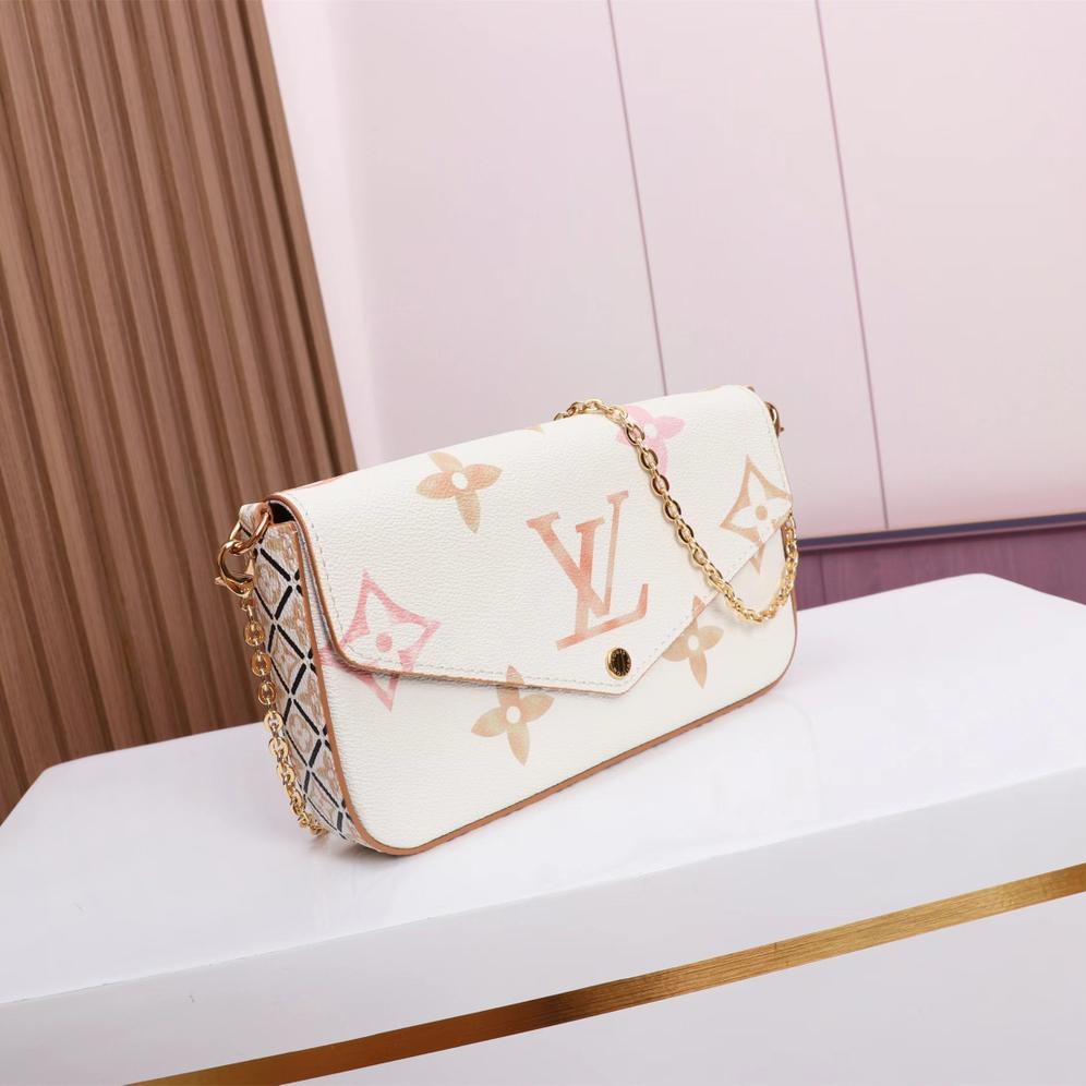 Louis Vuitton Félicie Pochette (21 x 12 x 3cm)  M82520 - FashionPlug