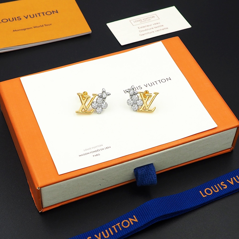 Louis Vuitto LV Gram Earrings - FashionPlug