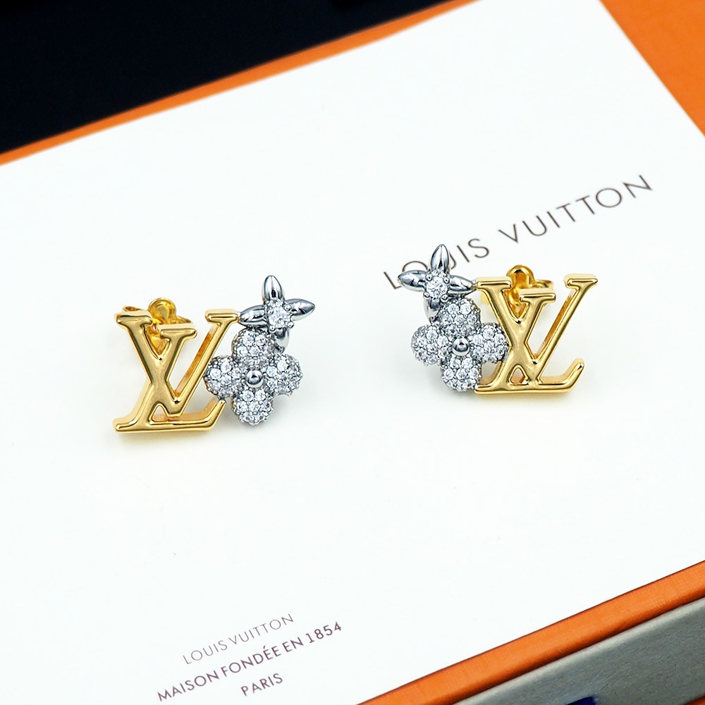 Louis Vuitto LV Gram Earrings - FashionPlug