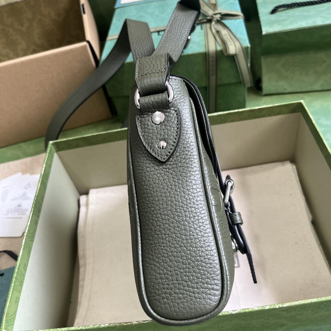 Gucci Jumbo GG Small Messenger Bag  (14.5x 18.5x 4.5cm) - FashionPlug