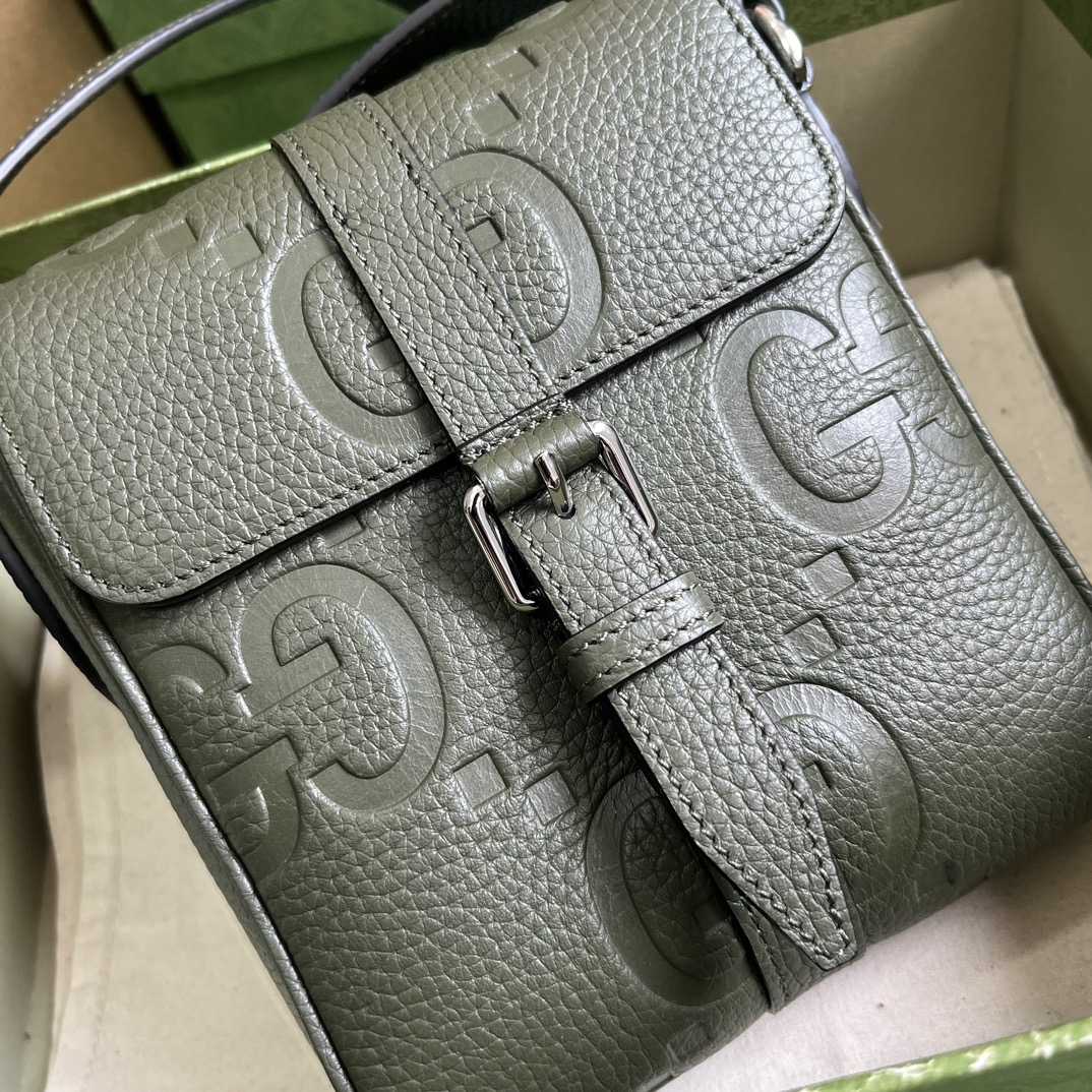 Gucci Jumbo GG Small Messenger Bag  (14.5x 18.5x 4.5cm) - FashionPlug