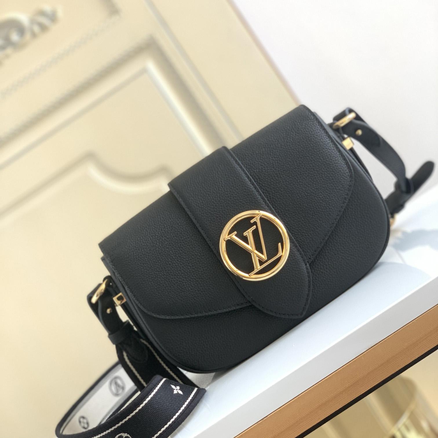 Louis Vuitton LV Pont 9 Soft MM (25 x 17.5 x 8cm) - FashionPlug
