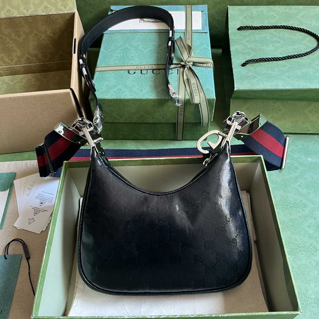 Gucci Attache Small Shoulder Bag (23x 22x 5cm) - FashionPlug