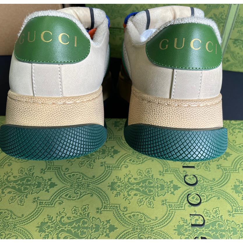 Gucci Screener Sneaker With Web - FashionPlug