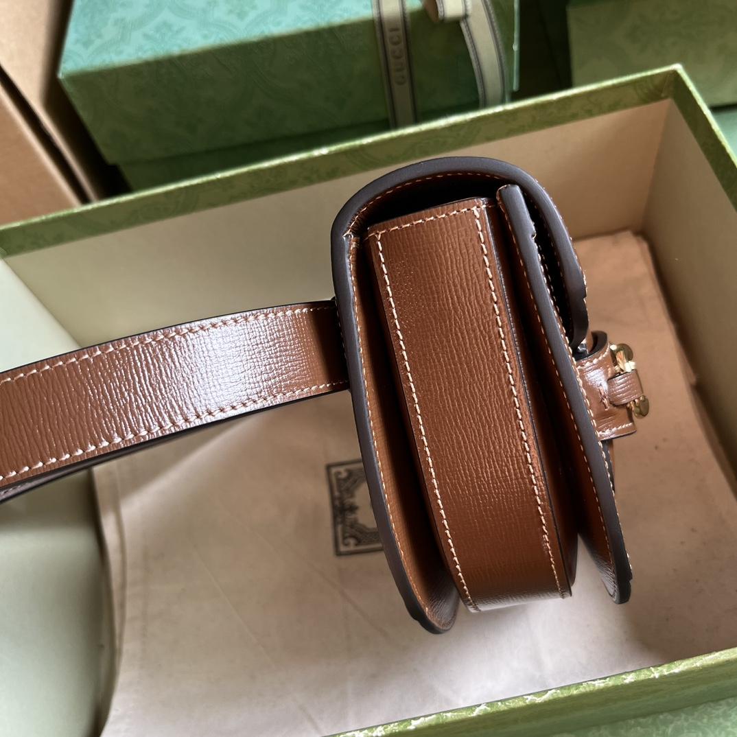 Gucci Horsebit 1955 rounded Belt Bag (16x 13x 6.5cm) - FashionPlug