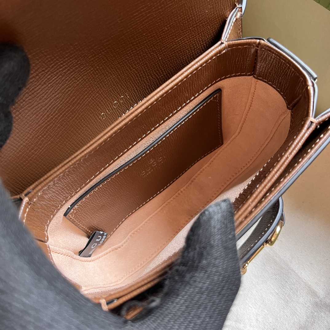 Gucci Horsebit 1955 rounded Belt Bag (16x 13x 6.5cm) - FashionPlug