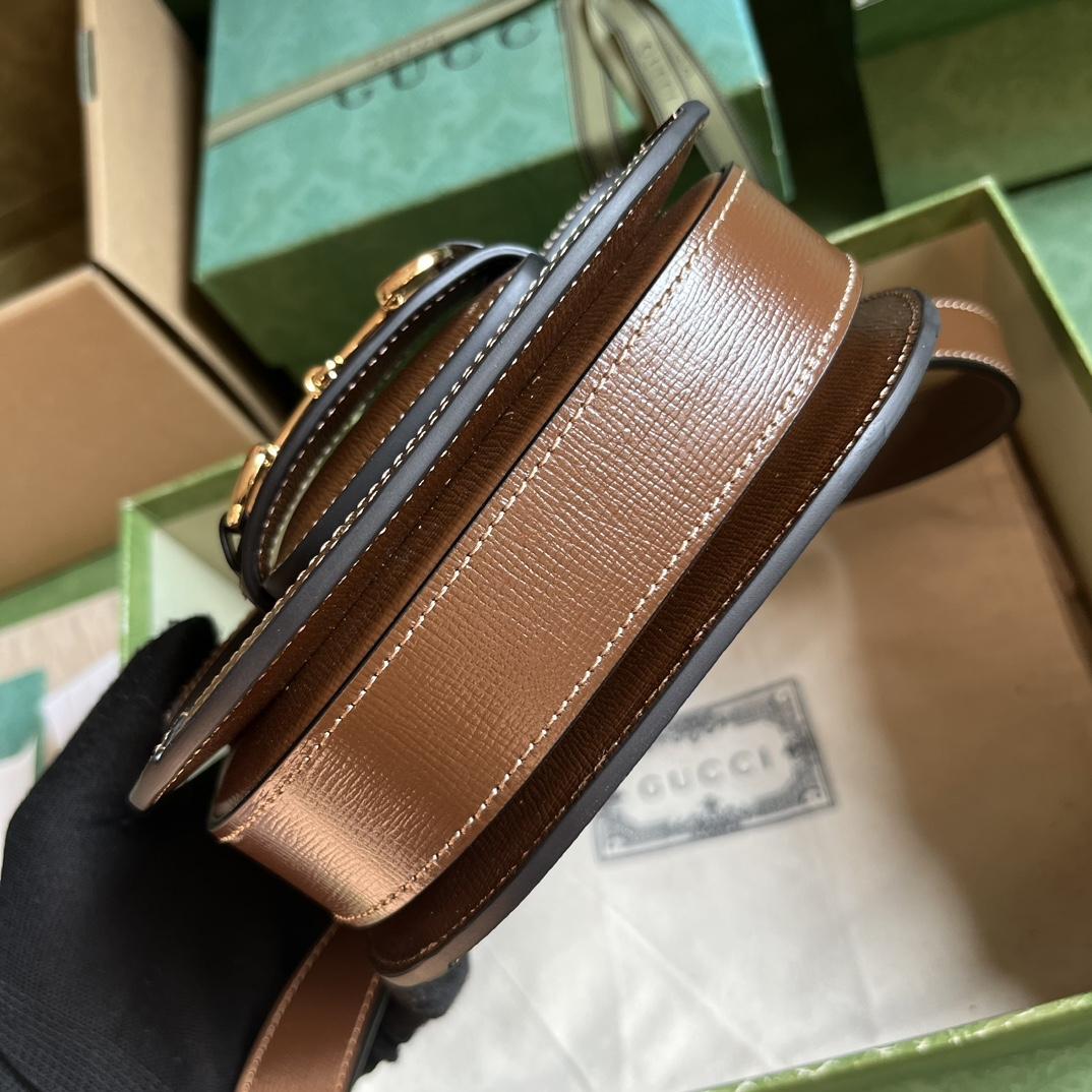 Gucci Horsebit 1955 rounded Belt Bag (16x 13x 6.5cm) - FashionPlug