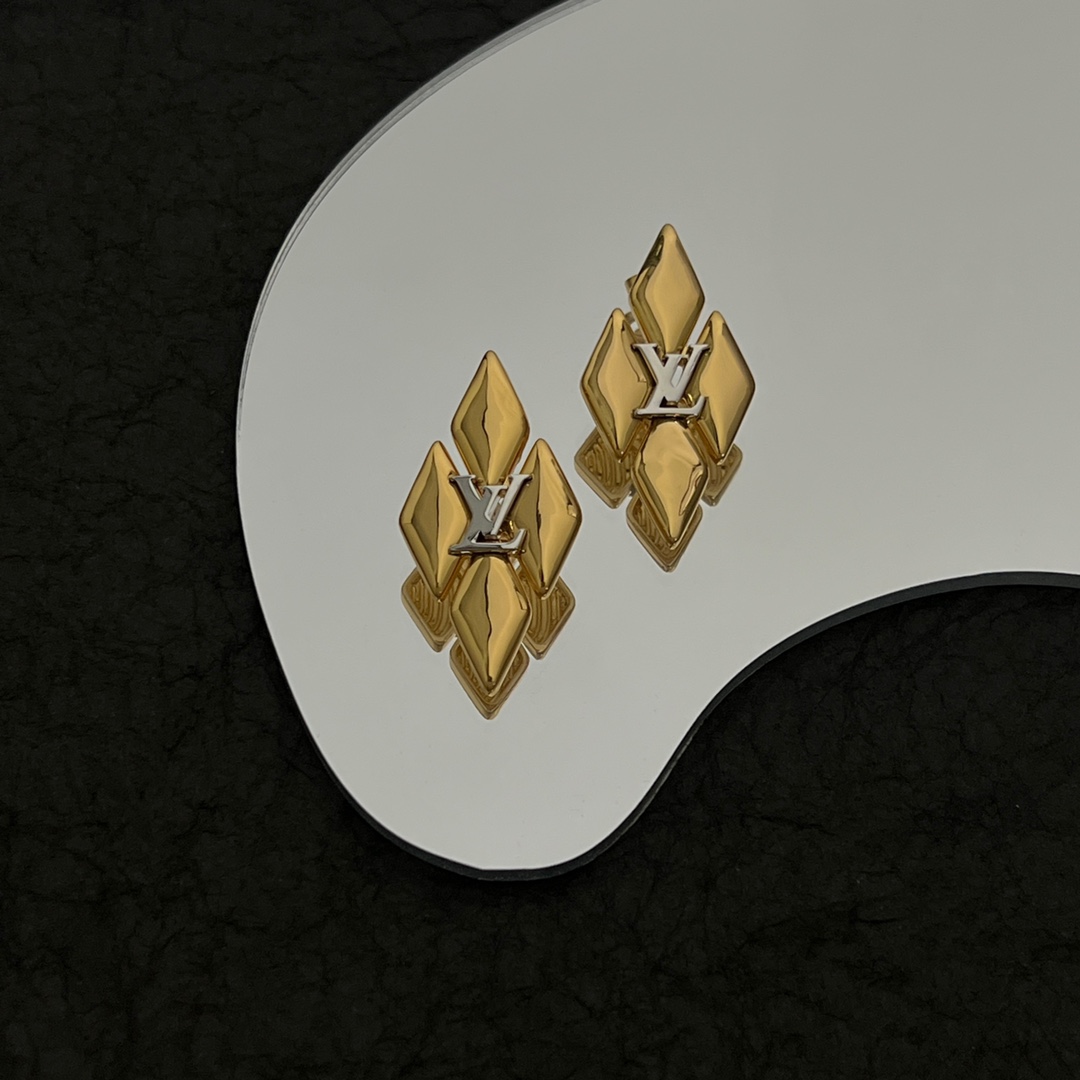 Louis Vuitton GO-14 Earrings - FashionPlug