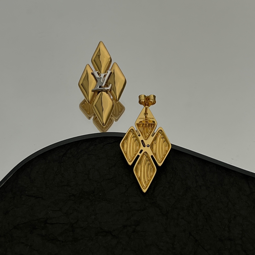 Louis Vuitton GO-14 Earrings - FashionPlug